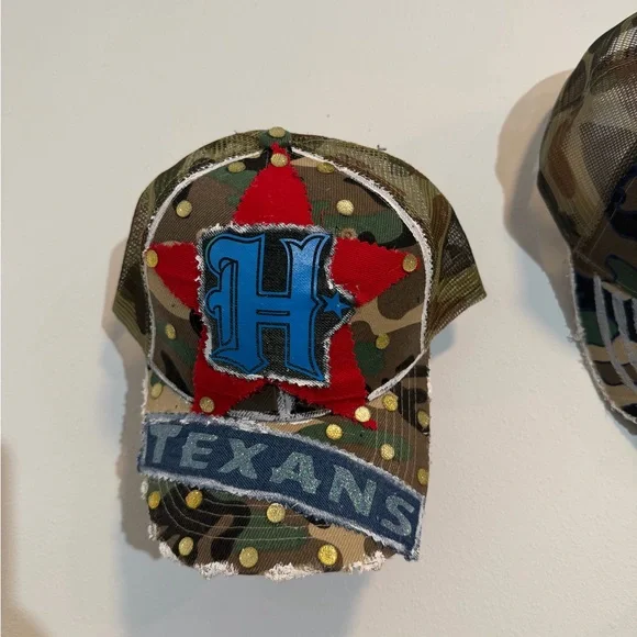 Custom Texans  Cap - Picture 2 of 3